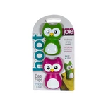 Joie 2PC Hoot Owl Themed Mini Snack Chip Bag Clips Fresh Saver Clamp Pink Green. Fixed Price $7.18.