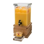 Rosseto Serving Solutions LD116 Bamboo Base Rectangle Beverage Dispenser- G.... Fixed Price $514.73.