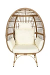 Rattan Patio Egg Chair Ourdoor Indoor Garden Courtyard 440LBS Home Cor. Fixed Price $317.99.