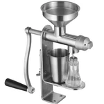 Manual Oil Press Machine, Stainless Steel Extractor Detachable. Fixed Price $81.35.