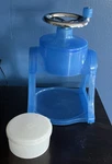 The Pampered Chef Blue Ice Shaver Model No. 2945 Snow Cones. Fixed Price $7.99.