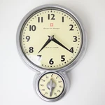 Bengt Ek Design Wall Clock Removable Timer Aluminum Sweden Retro Kitchen Silver. Fixed Price $85.00.