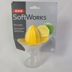New Oxo Softworks Juicer Citrus Lemon ORANGE2.5OZ Measuring Cup Drip Free Sealed. Fixed Price $14.95.