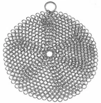 Iron Cast Cleaner Chainmail Scrubber Grill Scraper 316L Stainless Steel 7 Inch. Fixed Price $9.89.