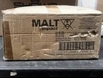 Dz/cs Malt Impact MUB-50 Unhemmed 6MIL Vinyl Apron. Fixed Price $140.00.