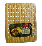 Rubbermaid Vintage Sink Mat #1292 Harvest Gold Large 3/4 X 16 New Stock. Fixed Price $62.95.
