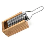 Berard France, 2 Piece Parmesan Grater & Olive Wood Receptacle, 10" X 3.5", New. Fixed Price $95.00.