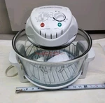 Crofton Turbo Convection Oven Gallon Glass 1300 Watt Cooks With Light !!!. Fixed Price $32.99.