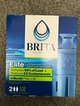 Brita Elite Replacement Water Filter For Pitchers And Dispensers, 2 Pack, Sealed. Fixed Price $24.99.