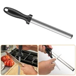 8IN Diamond Knife Sharpener Steel Honing Rod Chef Kitchen Home Sharpening Tool. Fixed Price $10.91.