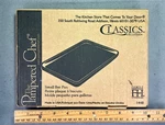 Pampered Chef Small Bar Pan #1448 Tray Toaster Oven Baking Stoneware Box. Fixed Price $16.99.