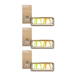 Brainstream Rocket Tripod Egg Cup Gift Set 3-PACK (lime And Orange). Fixed Price $44.99.