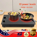 Electric Hob Stove 110V Induction 2 Burners Ceramic. Fixed Price $116.29.