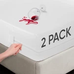 Mattress Encasement Waterproof Protector Zippered Deep Pocket Bed Bug. Fixed Price $34.99.