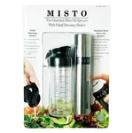 Misto Gourmet Olive Oil Sprayer With Salad Dressing Shaker-silver New Sealed. Fixed Price $33.00.