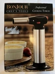 Bonjour Chef's Tools Professional Culinary / Cr Me Br Torch, Black Red - New. Fixed Price $29.99.