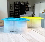 Two Sharper Image Sphere Round Ice Cube Molds For Liquor Low Highball Drinks. Fixed Price $20.00.